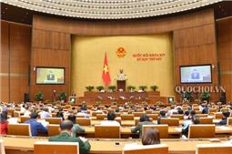 Sáng nay 13/11, Quốc hội thảo luận về phòng ngừa tội phạm, phòng chống tham nhũng